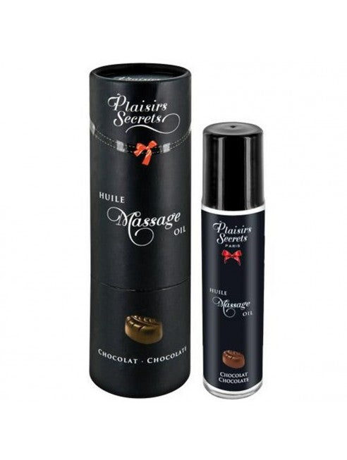 Huile de massage comestible