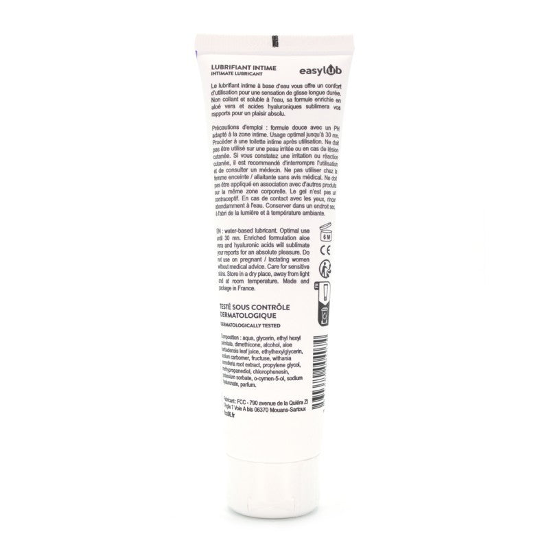 Lubrifiant anal à base d'eau 100 ml