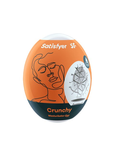 Oeuf masturbateur flexible
