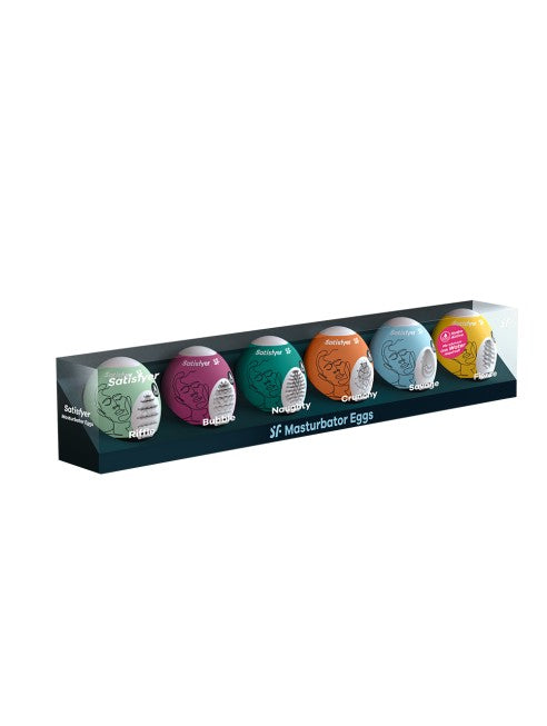 Coffret 6 œufs masturbateur