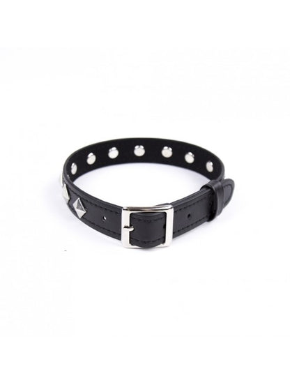 Collier réglable avec déco en métal