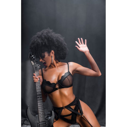 Wetlook noir 3 pièces