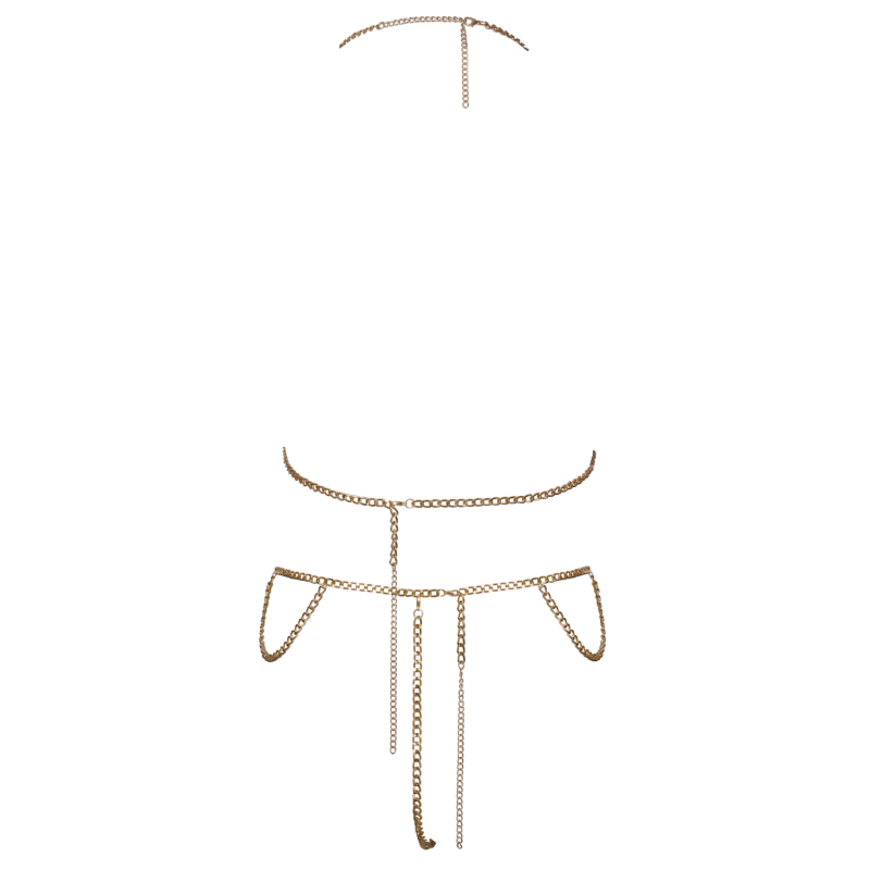 2 Chaines de corps dorées