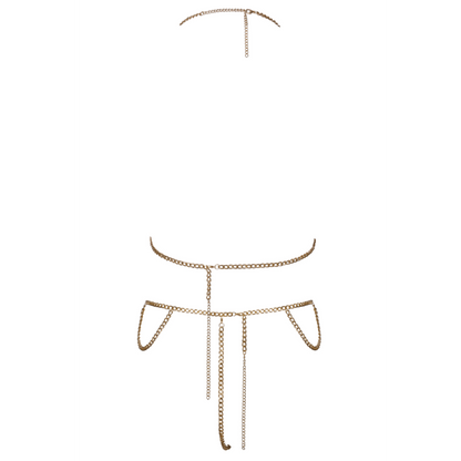 2 Chaines de corps dorées