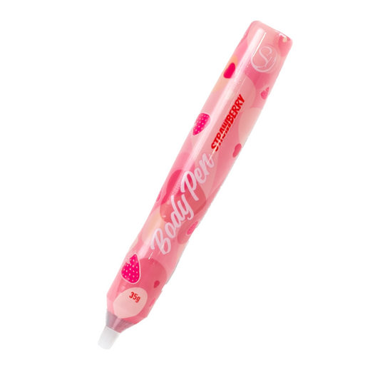 Stylo corporel bodypaint comestible Fraise