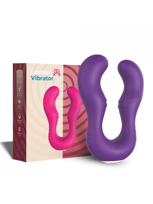 Vibromasseur en forme de U